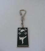 taekwondo sleutelhanger metaal (Maatwerk), Maat XS of kleiner, Ophalen of Verzenden, Nieuw, Taekwondo