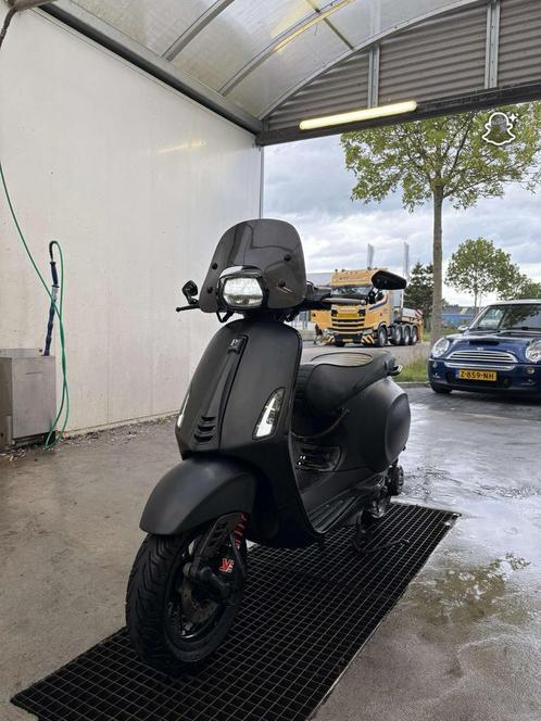 Piaggio Vespa Sprint Notte 4T3V 80cc Malossi + Begrenzer, Fietsen en Brommers, Brommers | Vespa, Gebruikt, Overige modellen, Ophalen