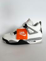 AIR JORDAN 4 WHITE CEMENT, Ophalen of Verzenden, Zo goed als nieuw, Wit