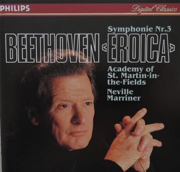 Beethoven 3 "Eroica" - ASMF / Marriner - PHILIPS - DDD beschikbaar voor biedingen