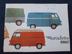 Brochure RENAULT ESTAFETTE  / NL., Boeken, Ophalen of Verzenden, Zo goed als nieuw, Renault