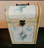 Vintage,Brocante,Wijn,Fles,kist,druif,Wijnkist,Wijndoos, Antiek en Kunst, Curiosa en Brocante, Ophalen of Verzenden