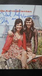 Foto van het accordeonduo De Kermisklanten, Verzamelen, Muziek, Artiesten en Beroemdheden, Ophalen of Verzenden, Zo goed als nieuw
