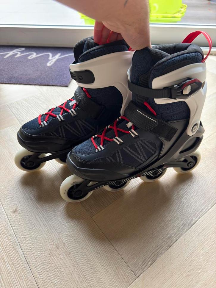 Oxelo Fitness skates voor volwassenen FIT500 mt. 46, Sport en Fitness, Skeelers, Nieuw, Inline skates 4 wielen, Overige merken