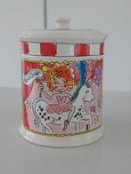 Blond amsterdam voorraadpot, snoeppot circus, Ophalen of Verzenden, Nieuw, Aardewerk, Overige typen