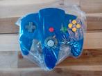 Originele Nintendo 64 Controller Blue/Blauw Refurbished, Ophalen of Verzenden, Zo goed als nieuw