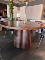 Ronde Eettafel, Ophalen, Rond, Zo goed als nieuw, 100 tot 150 cm