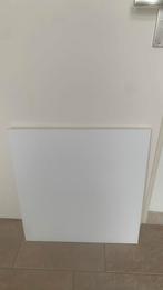Ikea Besta schuifdeur wit bxh 60x64 cm met rail, Ophalen, Gebruikt, Strak wit., 50 tot 100 cm