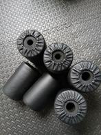 6 foamrollers geschikt voor diverse fitnessapparaten., Ophalen, Gebruikt, Benen, Fitnessbank