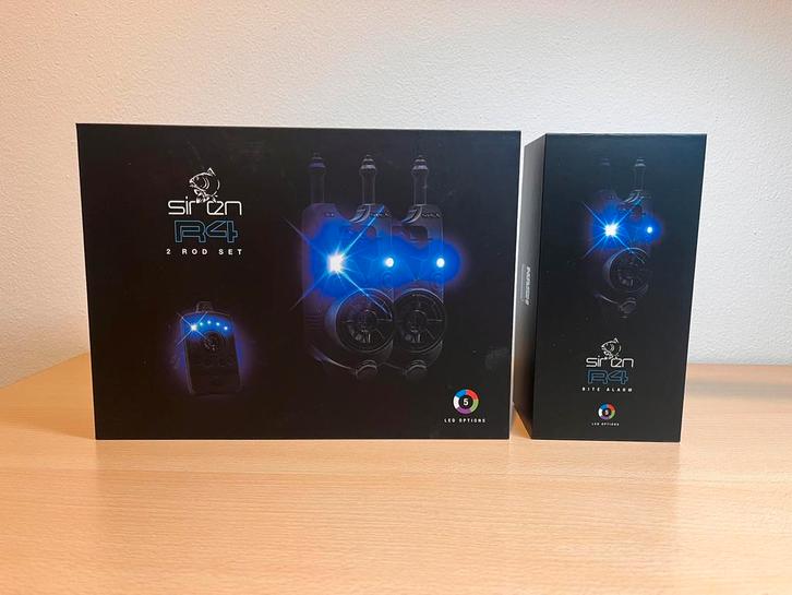 ***Nash Siren R4 3+1 beetmelder set*** nieuwstaat, Watersport en Boten, Hengelsport | Karpervissen, Zo goed als nieuw, Overige typen