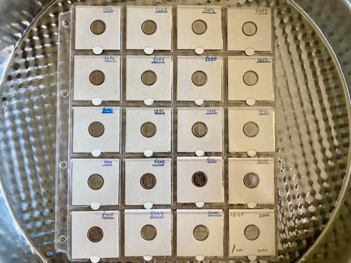 20 dubbeltjes of 10 gulden cent Beatrix 1980 1990 2000, Postzegels en Munten, Munten | Nederland, Losse munt, 10 cent, Koningin Beatrix