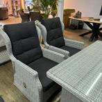 Wicker Tuinset / Loungeset – Verstelbare rugleuningen, Tuin en Terras, Tuinsets en Loungesets, Verzenden, ., Zo goed als nieuw