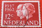 NL - 25 Jarig Huwelijk Koningin Juliana en Prins Bernhard, Postzegels en Munten, Postzegels | Nederland, Na 1940, Verzenden, Gestempeld