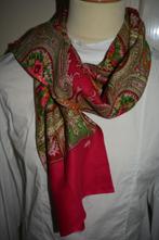 sjaal, Oilily, mooi langwerpig donker roze met o.a. groen, Kleding | Dames, Mutsen, Sjaals en Handschoenen, Oilily, Ophalen of Verzenden