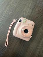 Instax mini 11 roze, Ophalen of Verzenden, Zo goed als nieuw, Polaroid, Fuji