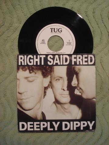 Right Said Fred 7" Vinyl Single: ‘Deeply dippy’ (EEC)