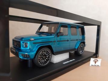 Mercedes G63 AMG 2024 Hyper Blue Magno van GT Spirit 1:18 beschikbaar voor biedingen