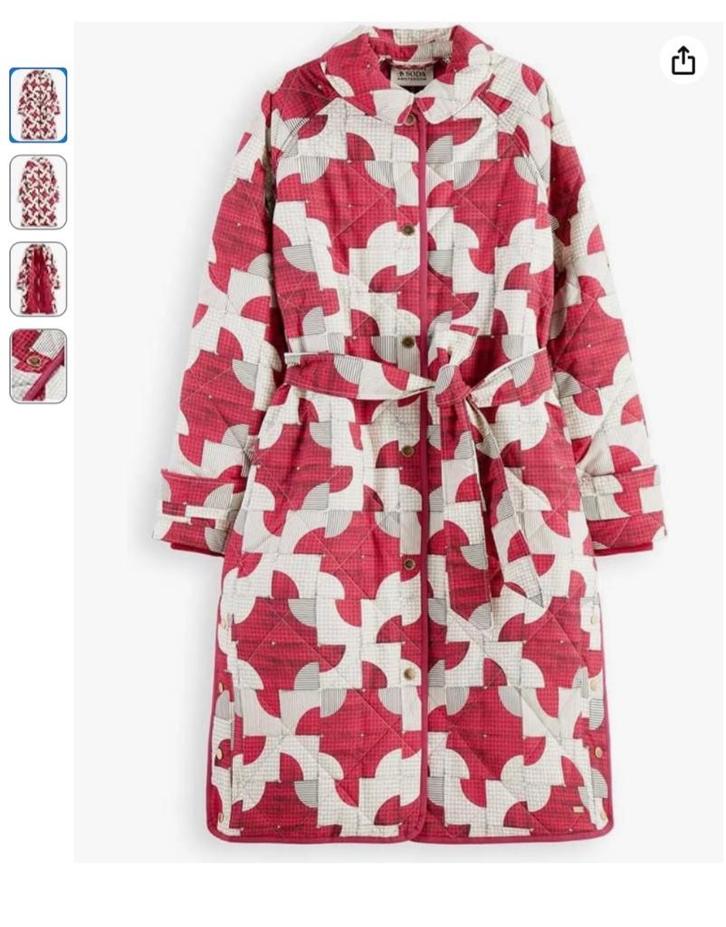 Scotch & Soda  jas maat Xl, Kleding | Dames, Jassen | Winter, Zo goed als nieuw, Maat 42/44 (L), Overige kleuren, Ophalen of Verzenden