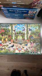 NIEUWE Falcon puzzel 1000 st butterfly conservatory, Ophalen of Verzenden, 500 t/m 1500 stukjes, Zo goed als nieuw