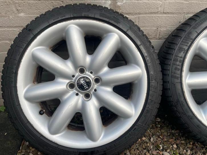 17 inch originele MINI worst velgen Kleber allseason banden, Auto-onderdelen, Banden en Velgen, Banden en Velgen, All Season, 17 inch