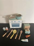 Maileg Muis Gasfornuisje met Accessoires, Ophalen of Verzenden, Gebruikt, Overige materialen, Speelkeuken-accessoire