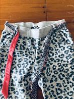 Erg stoer grijs Like Flo sweatstof broekje met panterprint, Broek, Meisje, Ophalen of Verzenden, Zo goed als nieuw
