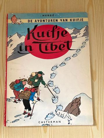 Stripboek Kuifje in Tibet (Casterman) beschikbaar voor biedingen