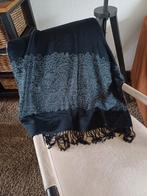 Zwart/Grijs Pashmina Sjaal - Zijde & Pashmina, Ophalen of Verzenden