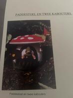 Patroon paddenstoel en twee kabouters, Hobby en Vrije tijd, Vilt, Ophalen of Verzenden, Nieuw