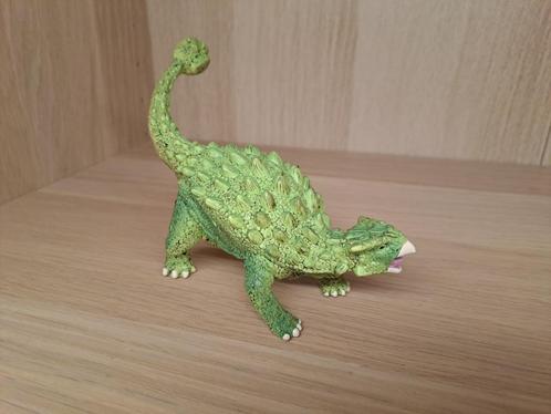 Schleich Ankylosaurus (grote vulkaan expeditie), Kinderen en Baby's, Speelgoed | Actiefiguren, Zo goed als nieuw, Ophalen of Verzenden