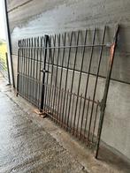 Oud antiek hekken vol smeedijzer landelijke stijl, Tuin en Terras, Ophalen, Gebruikt, IJzer, Tuinhek