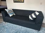 Ikea Klippan bank met kussens, Ophalen, Zwart, 150 tot 200 cm, Driepersoons