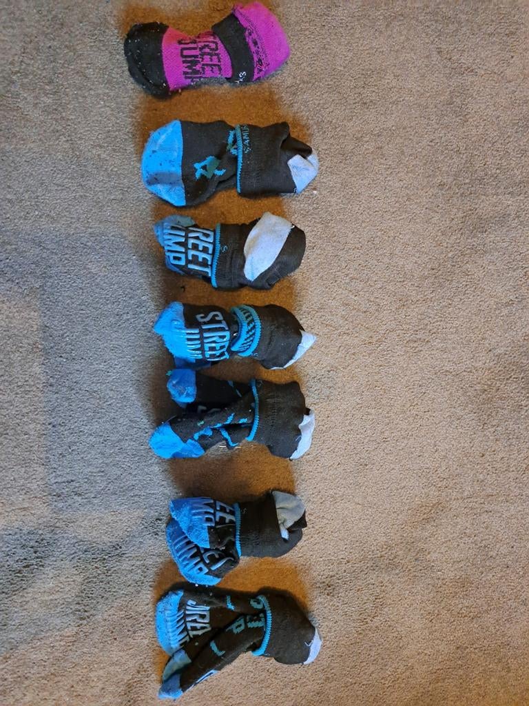 7 paar trampoline sokken antislip, Kinderen en Baby's, Ophalen, Gebruikt