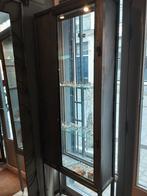 Stalen Vitrinekast met Glas - Uniek Design, Ophalen, Uniek Design, 100 tot 150 cm, 50 tot 100 cm