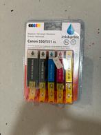 Canon 550/551 XL Inkt Cartridges - Nieuw, Ophalen of Verzenden, Nieuw, Cartridge