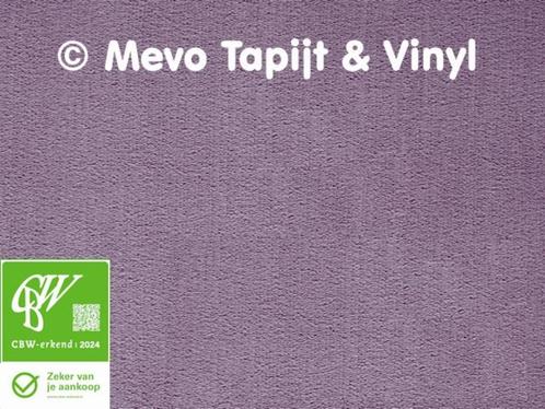 Tapijt Project Velours, Lengte 3.30 x 4 mtr. Lila, Huis en Inrichting, Stoffering | Vloerbedekking, Nieuw, Tapijt, Overige kleuren