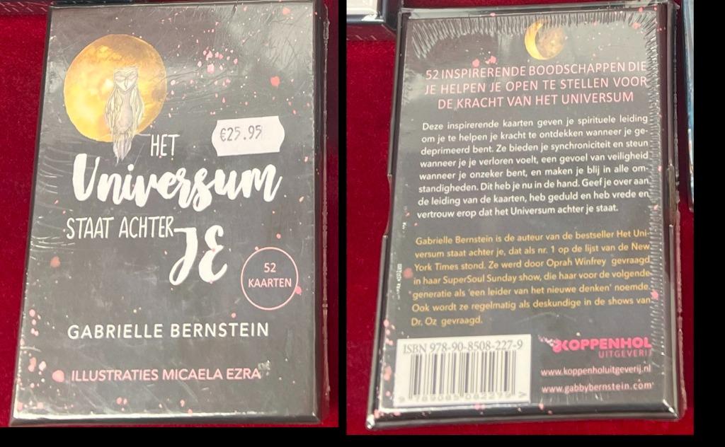 Orakel kaarten - Het universum staat achter je! Nu € 20,00, Boeken, Esoterie en Spiritualiteit, Overige typen, Nieuw, Ophalen of Verzenden