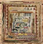 Vintage merklap., Ophalen