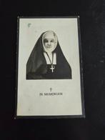 In Memoriam Zuster Egidius - Religieuze Prent, Ophalen of Verzenden