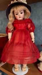 Antieke pop: Duitse meisjes pop Heinrich Handwerck/S&H, Antiek en Kunst, Antiek | Speelgoed, Ophalen of Verzenden