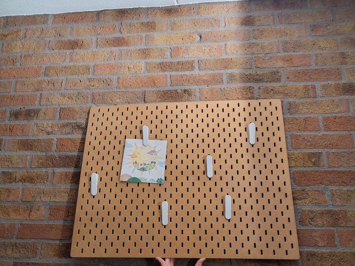 Pinnenbord / pegboard / ophangbord Ikea Skadis 76*56, Huis en Inrichting, Woonaccessoires | Memoborden, Zo goed als nieuw, Ophalen