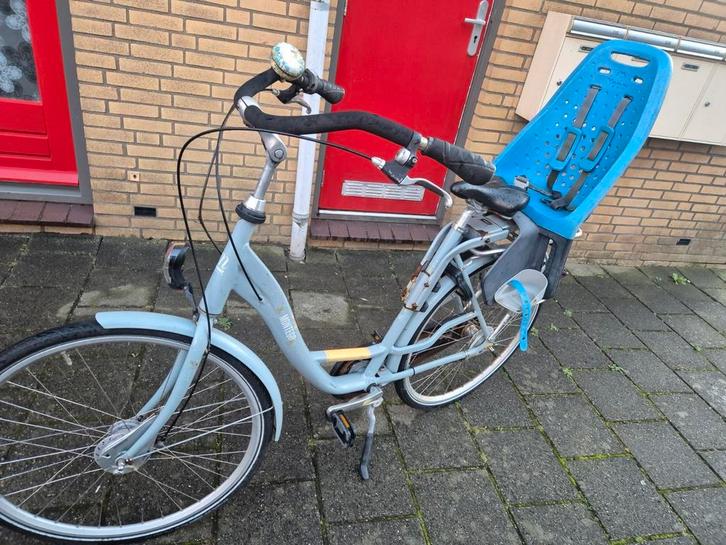 Montego Mamafiets met Yepp zitje, Fietsen en Brommers, Fietsen | Dames | Moederfietsen, Gebruikt, Overige merken, 47 tot 50 cm