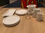 Kunststof servies wit, Caravans en Kamperen, Ophalen of Verzenden, Gebruikt
