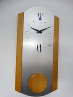 Vintage AMS Slingerklok jaren '80, Ophalen of Verzenden, Gebruikt, Analoog, Wandklok