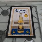 Corona extra, bier reclame spiegel, €15,00., Verzamelen, Ophalen of Verzenden, Zo goed als nieuw