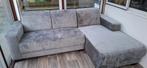 Moderne taupe (grijs/groen) hoekbank, Ophalen, Gebruikt, Stof, Modern