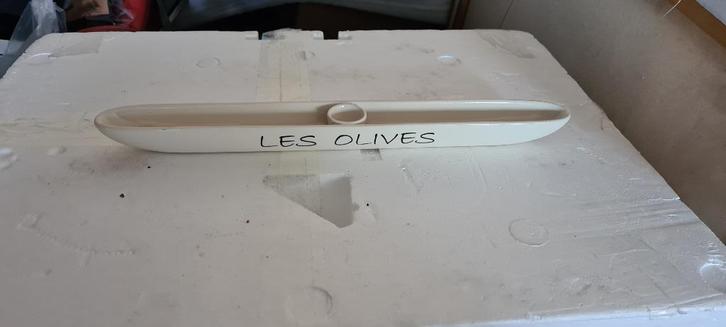 Olijvenboot olijf olijfenboot olijvenschaal schaal olijve, Huis en Inrichting, Keuken | Servies, Zo goed als nieuw, Schaal of Schalen