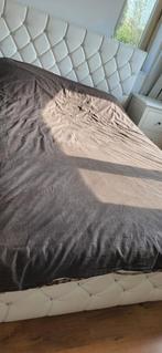Twee persoonsbed 160x200cm, Ophalen, Wit, Tweepersoons, Zo goed als nieuw