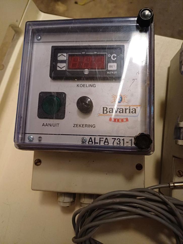 koelcellen De Alfa 735 is een kompleete thermostaat, Witgoed en Apparatuur, Koelkasten en IJskasten, Zo goed als nieuw, Zonder vriesvak