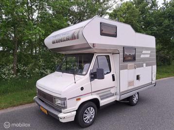 Unieke Fiat 290/HYMER Alkoof 4 persoons # Met 2 jaar APK! beschikbaar voor biedingen